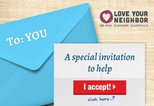 A special invite to help