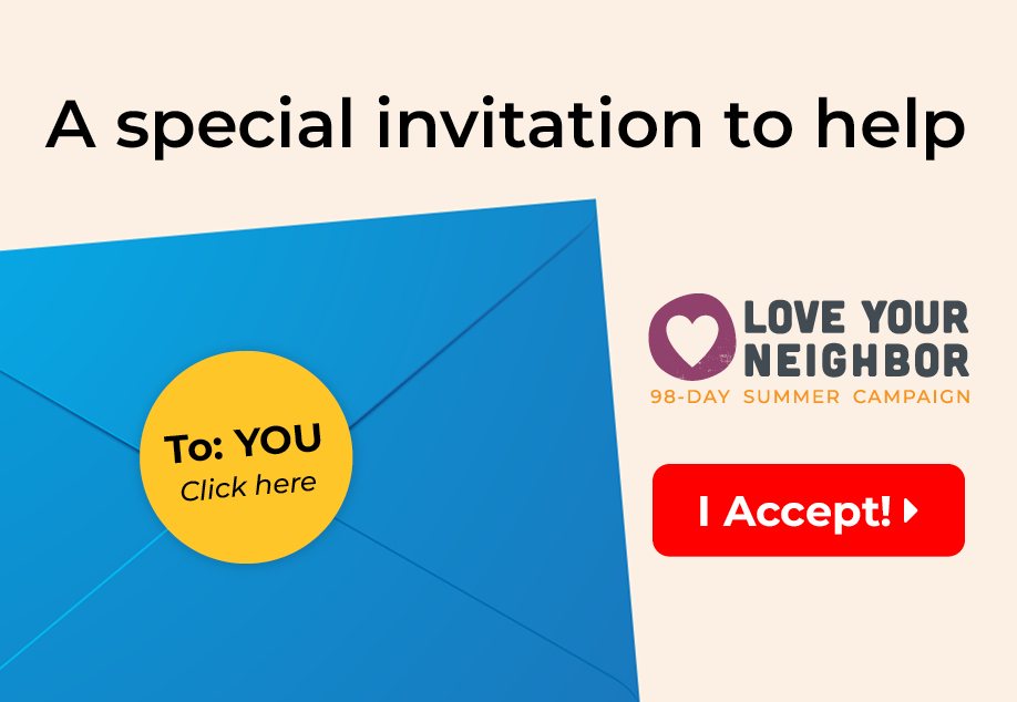 Accept this invitation to help