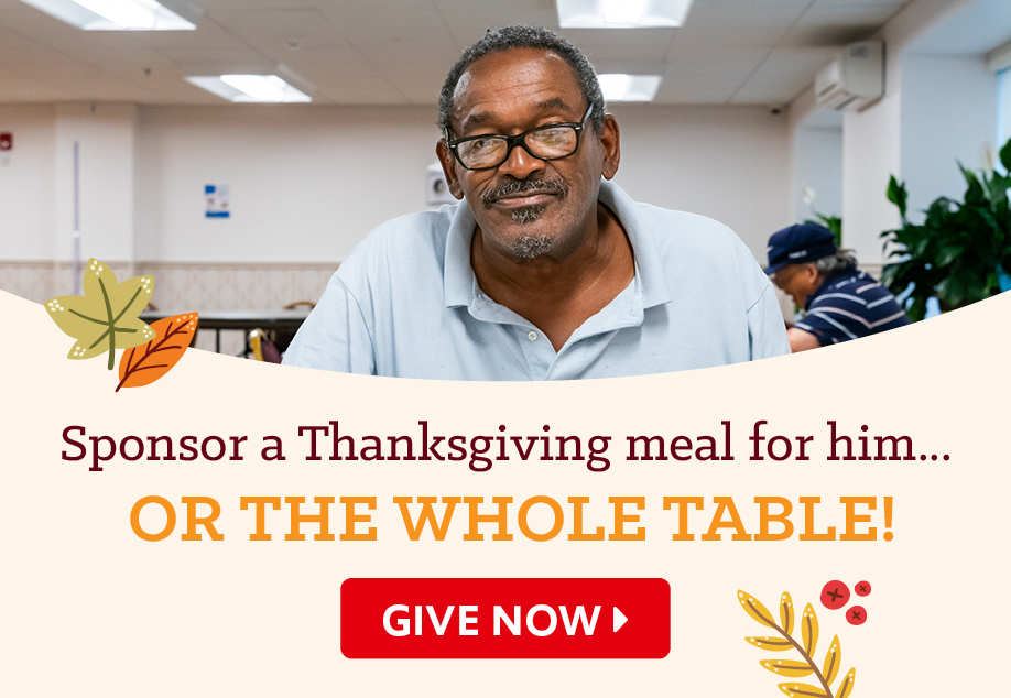 Sponsor a Thanksgiving meal